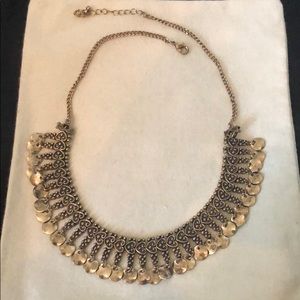 Lucky Brand Copper Collar Necklace